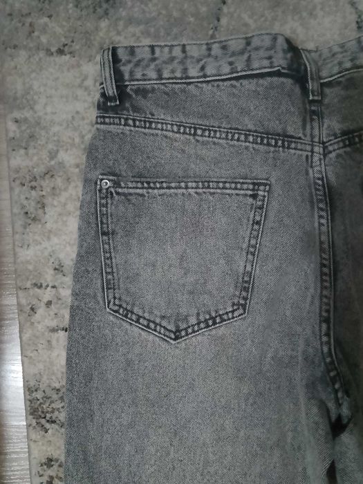 Дамски дънки MOM FIT с висока талия