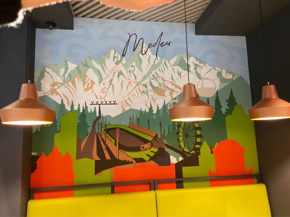 Мурал (Граффити) роспись на стен весь Казахстан