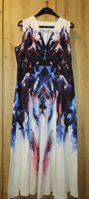 Дамска цветна рокля