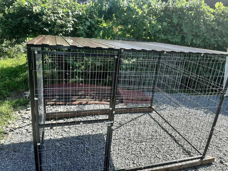 Tarc, padoc 2.5mx2m pentru caini din structura metalica rezistenta NOU