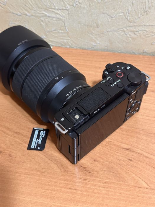 Sony zv-e10 с обективом