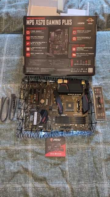 Placa baza MSI MPG X570 Gaming Plus Socket AM4 AMD Ryzen cutie full