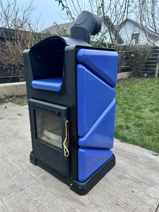 Semineu ceramica/ soba lemn 8kw Austria Model Deosebit