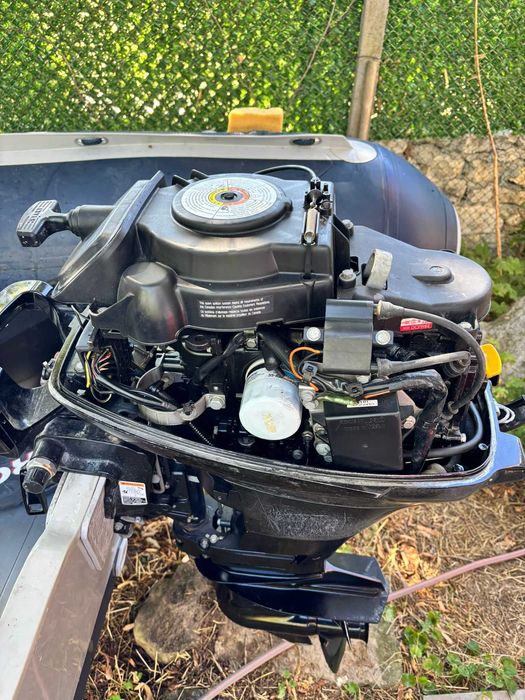 Лодка с колесар и мотор MERCURY Меркури