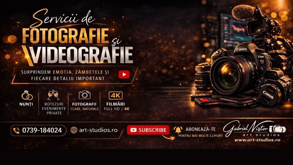 Fotograf / Videograf Evenimente Iasi