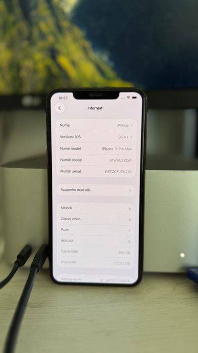 vand iPhone 11 Pro Max 256gb 950 lei, fara schimburi
