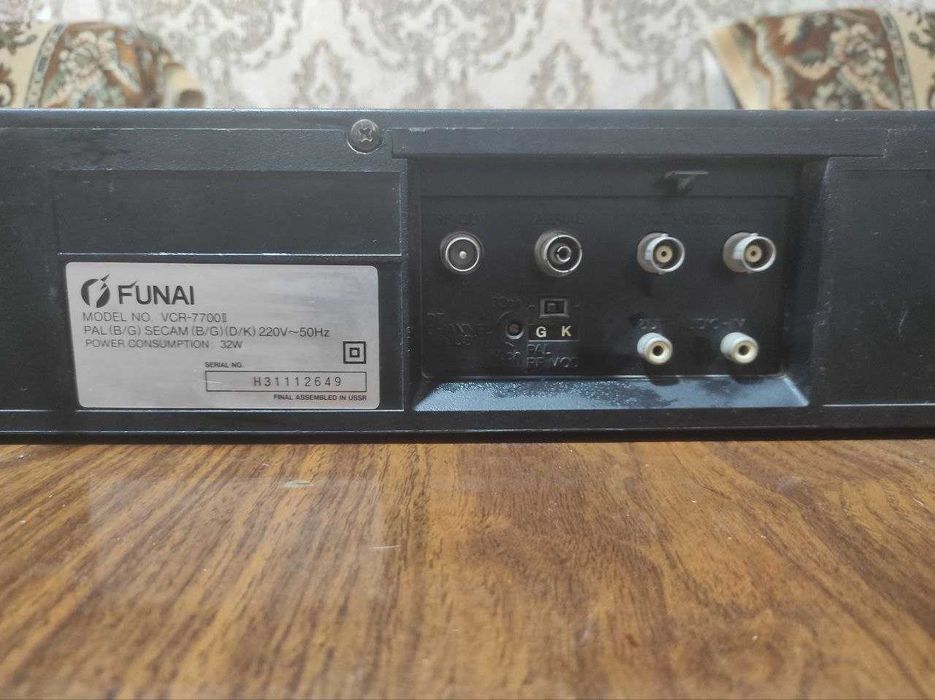Видеомагнитофон Funai Vcr-7700