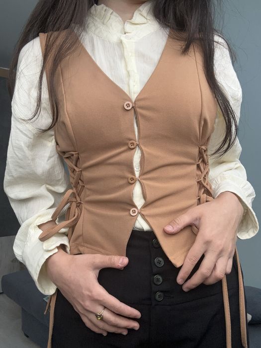 Рубашка и жилетка