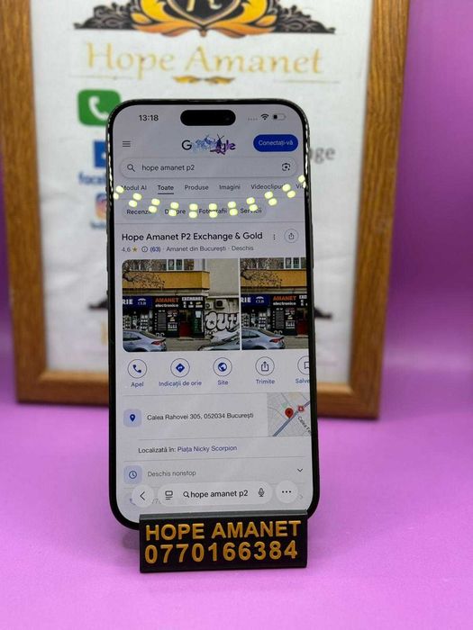 HOPE AMANET P2 - Iphone 15 Pro Max / 256GB / Baterie 85%