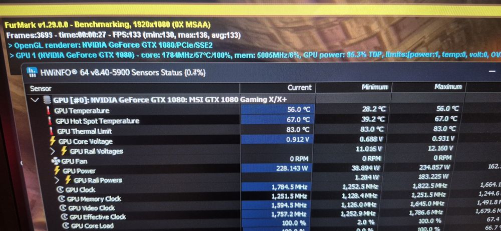Placa video MSI GTX 1080 8GB GDDR5X 256bit Gaming X