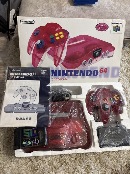 Nintendo 64 red новая