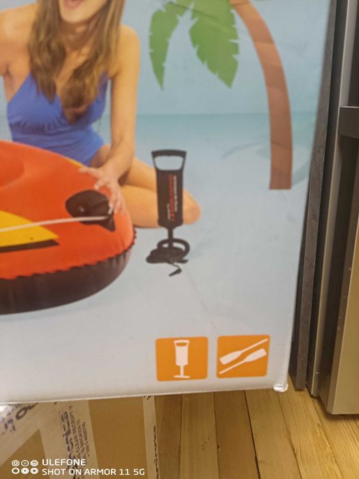 Надуваема лодка INTEX EXPLORER PRO