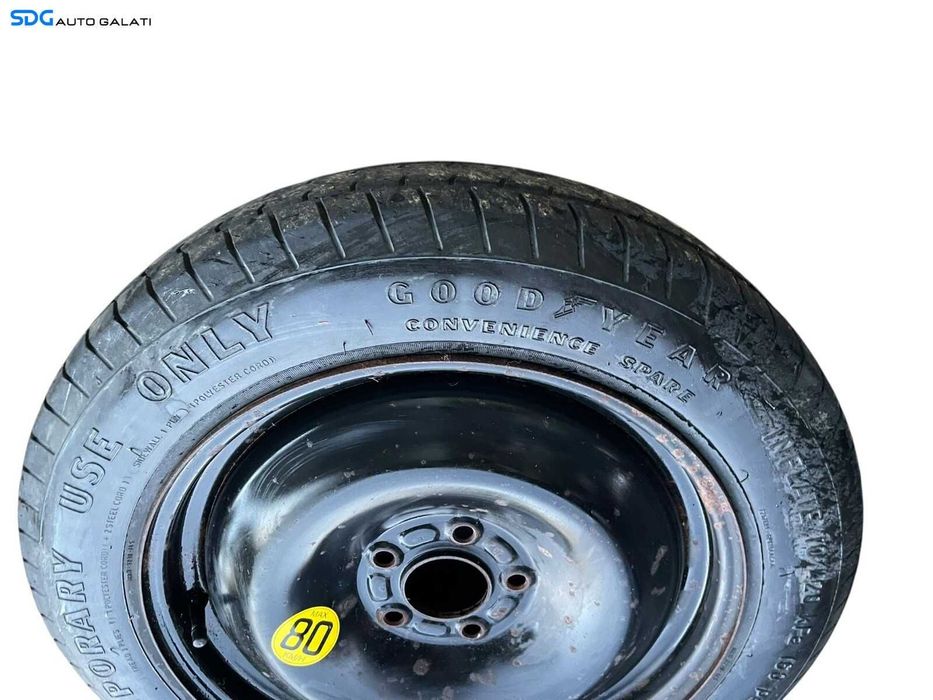 Janta Roata Rezerva Slim Tabla T 125 85 16 R16 Ford Focus 3 2010 - 2018 Cod 1S71-MH 1S71MH [B2930]