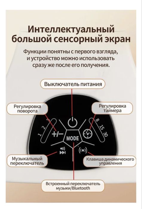 Детский шезлонг. Электрокачеля