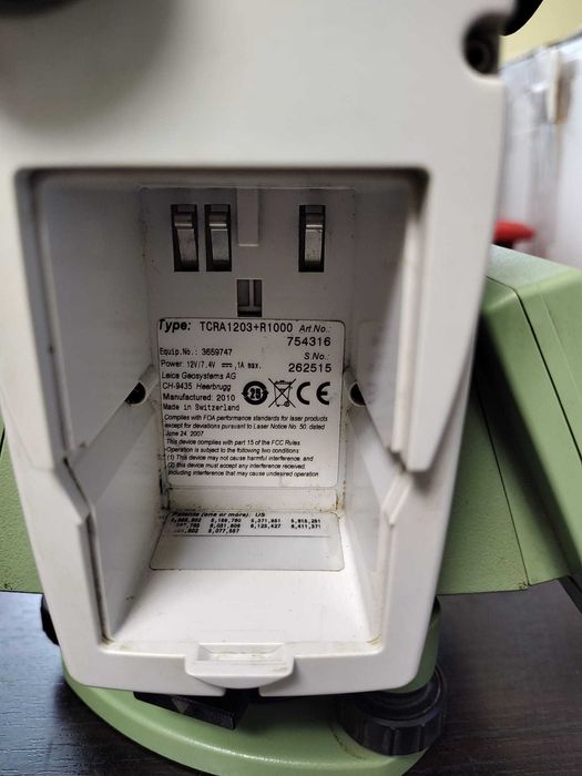 Statie totala Leica TCRA1203+