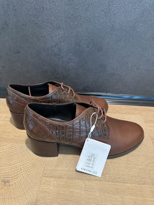 Кожени обувки GEOX, естествена кожа, номер 37 и 38