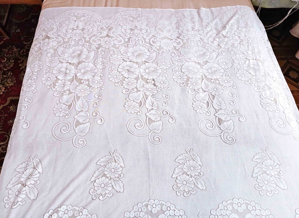 Тюли белые на окна, от 1200 тг.