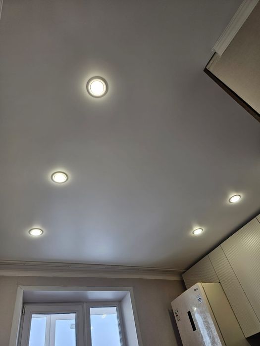 Натяжные потолки 1300тг/м²