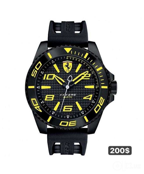 Часы Scuderia Ferrari - сочетающая в себе спортивный дизайн