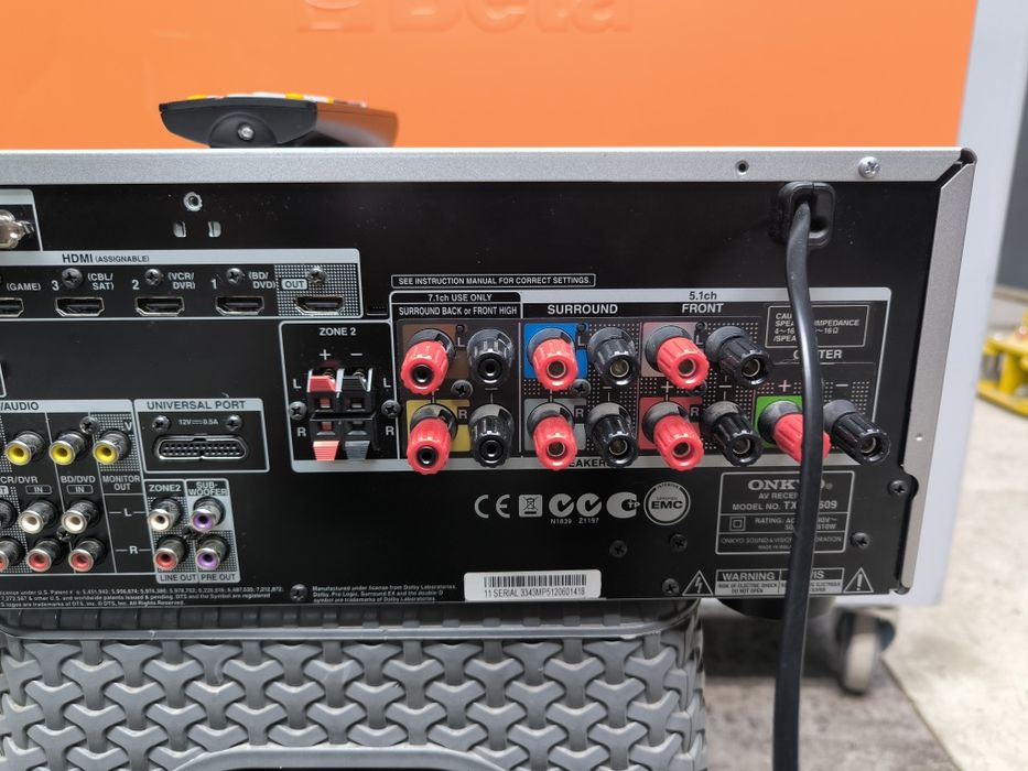 Onkyo tx nr 609  7.2 channel