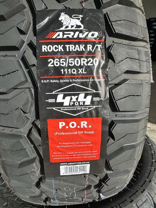 Нови джипови гуми ARIVO ROCK TRAK R/T 265/50R20 111Q XL 2655020