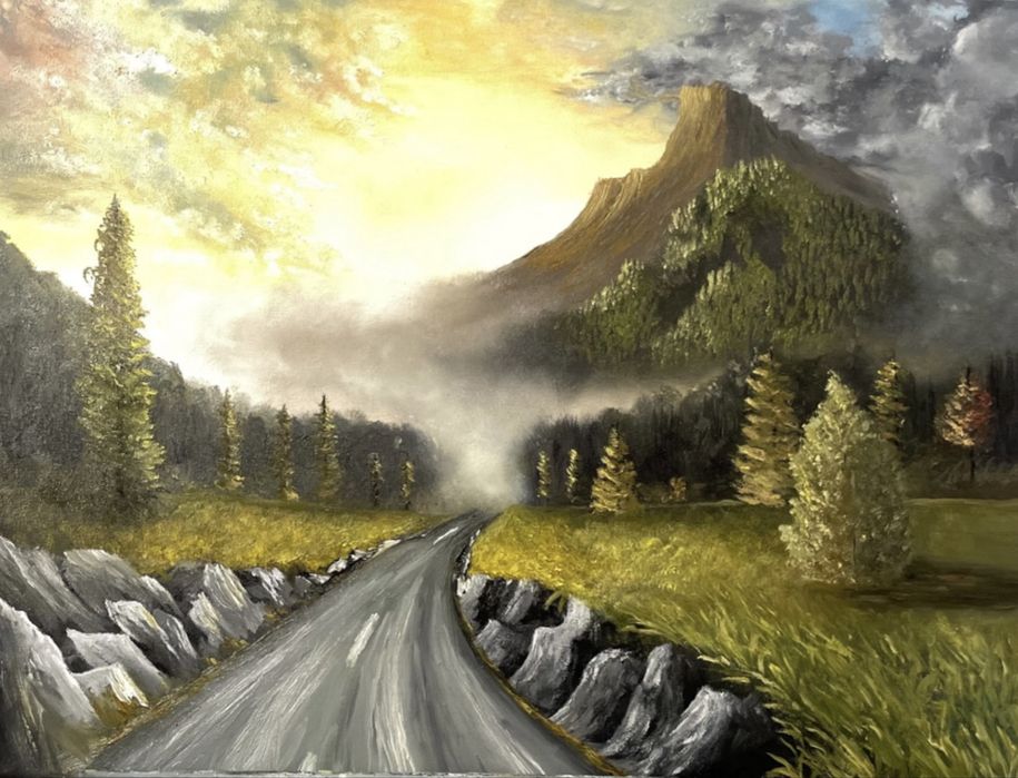 Tablou Canvas - Pictura proprie ulei