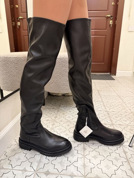 Сапоги ботфорты