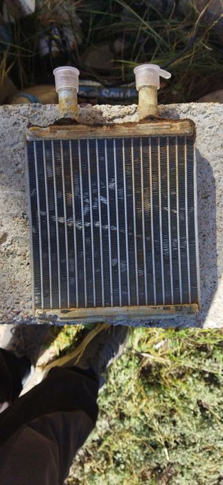 радиатор печки приора с кондиционером halla