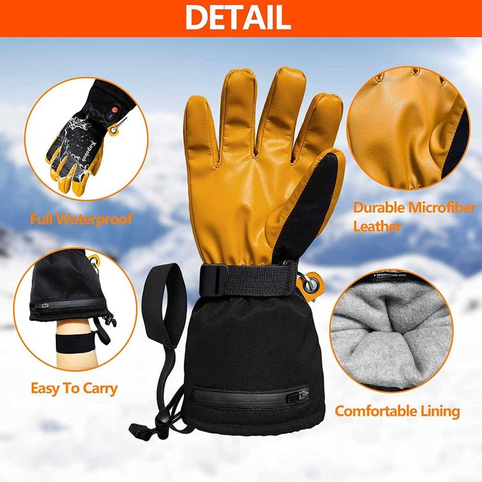 нагреваеми ръкавици за мъже (L)