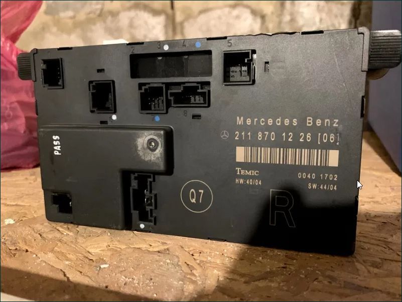 W211 лед стоп врата датчик модул ключалка казанче S211