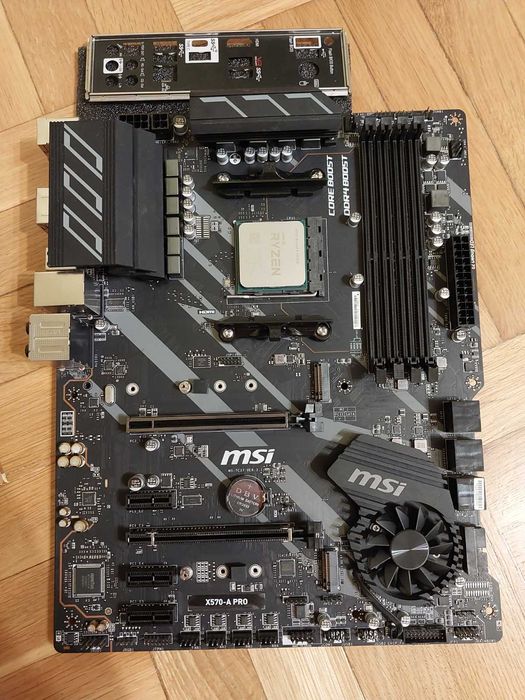 AMD Ryzen 9 5900X + MSI X570-A Pro