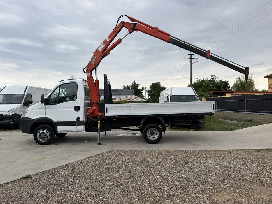 Iveco Daily 35C15 3.0 HPI Macara Fassi 2250 kg RAR efectuat