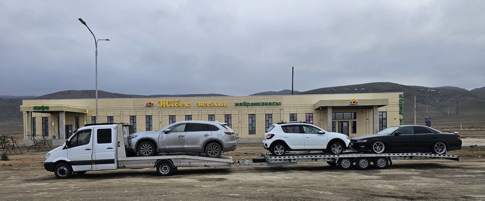 Мерседес спринтер эвакуатор с прицепом!