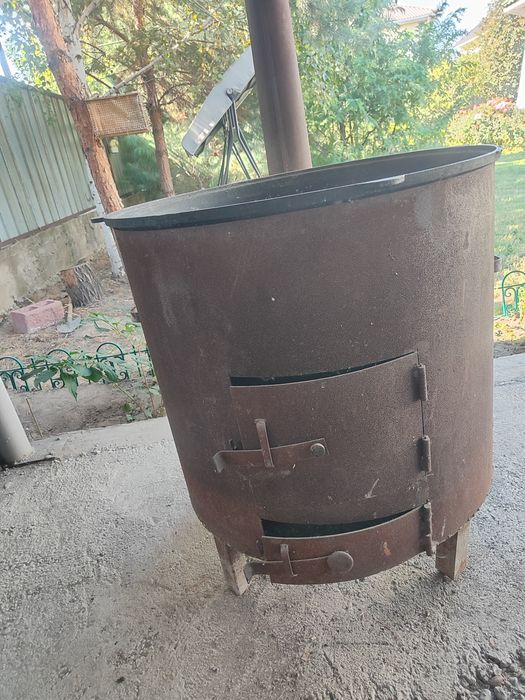 Продам казан 80 литро с печкой