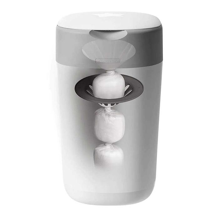 TOMMEE TIPPEE Хигиенен кош за памперси TWIST&CLICK БЯЛ
