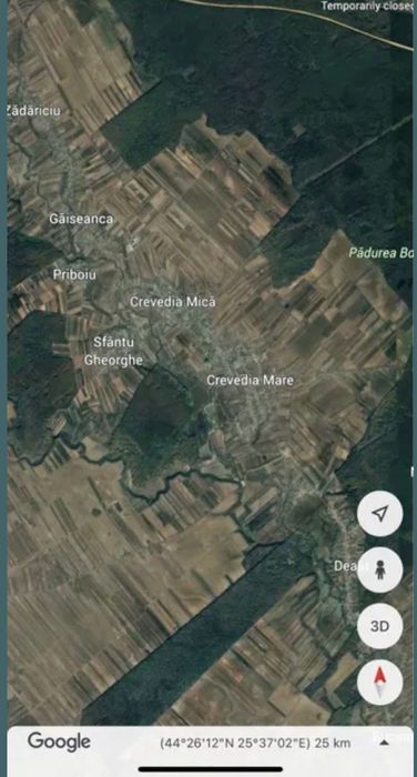 Redus! 4€/mp - teren extravilan 30km de București, 4268 mp