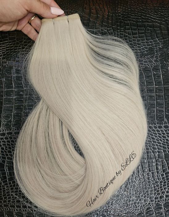 100% Естествена славянска коса + ПОДАРЪК