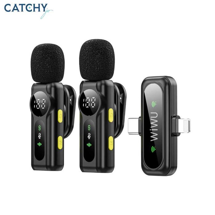 WIWU микрофон (DUO universal) - петличка, petlichka, mikrafon