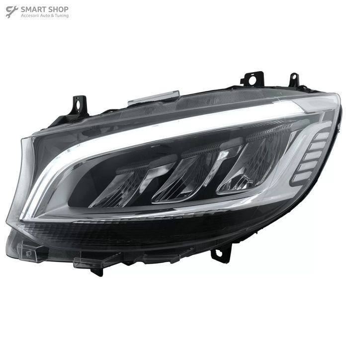 Faruri Full LED Mercedes Sprinter W907 W910 Halogen (2019-2023) Negru