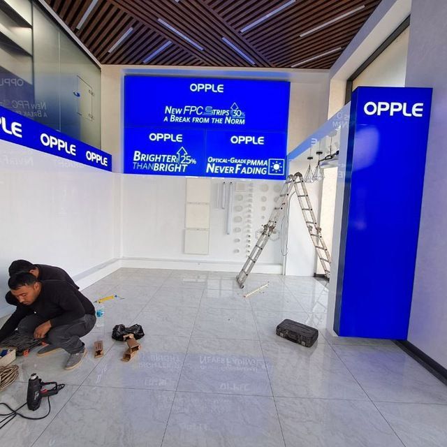 Наружная реклама оформление помещений объёмные буквы.