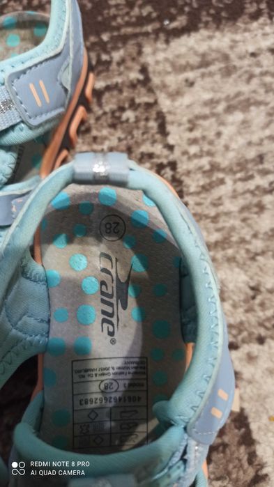 Обувки за момичета, 28 номер