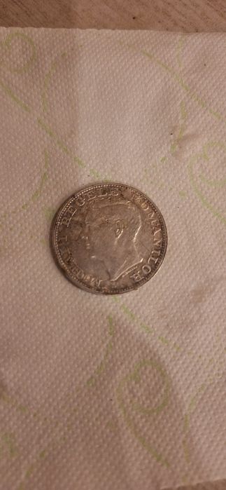 Moneda regele mihai 1 argint pur