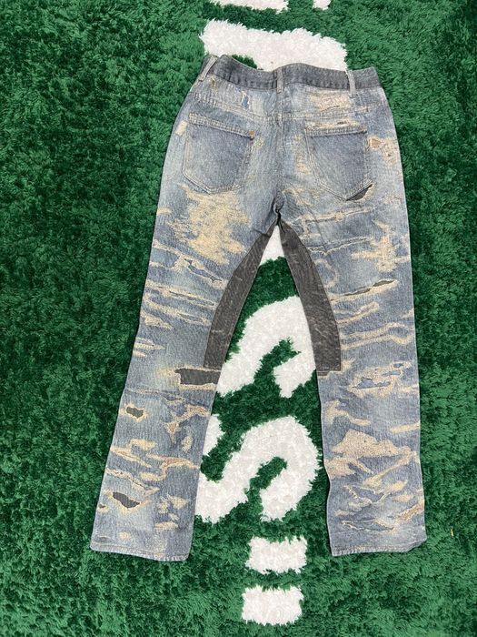 3D printed destroyed jeans size XL