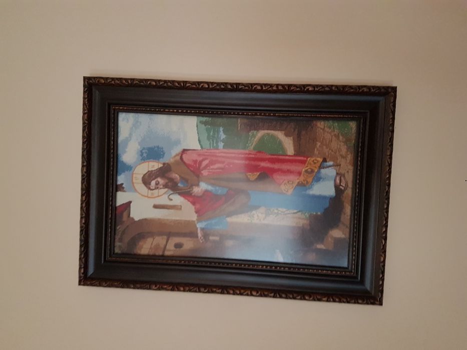 Гоблен Иисус чука на вратата