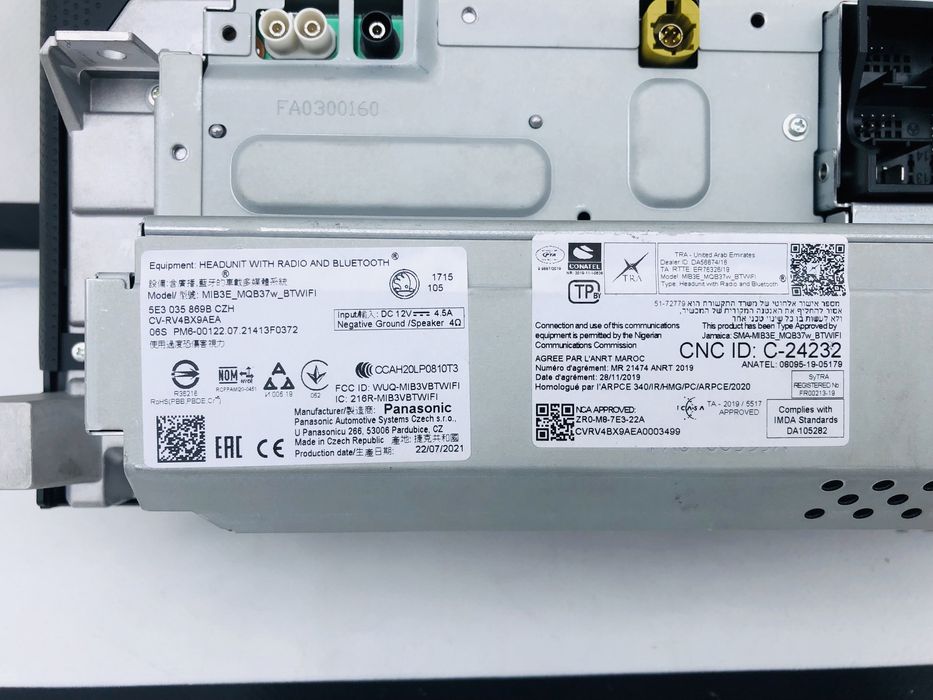 Display central LCD Skoda Octavia 4 cod 5E3035869B