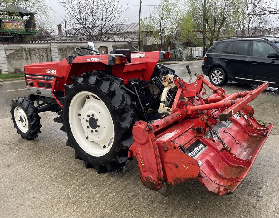 Tractor japonez Shibaura D288 4x4 freza de sol