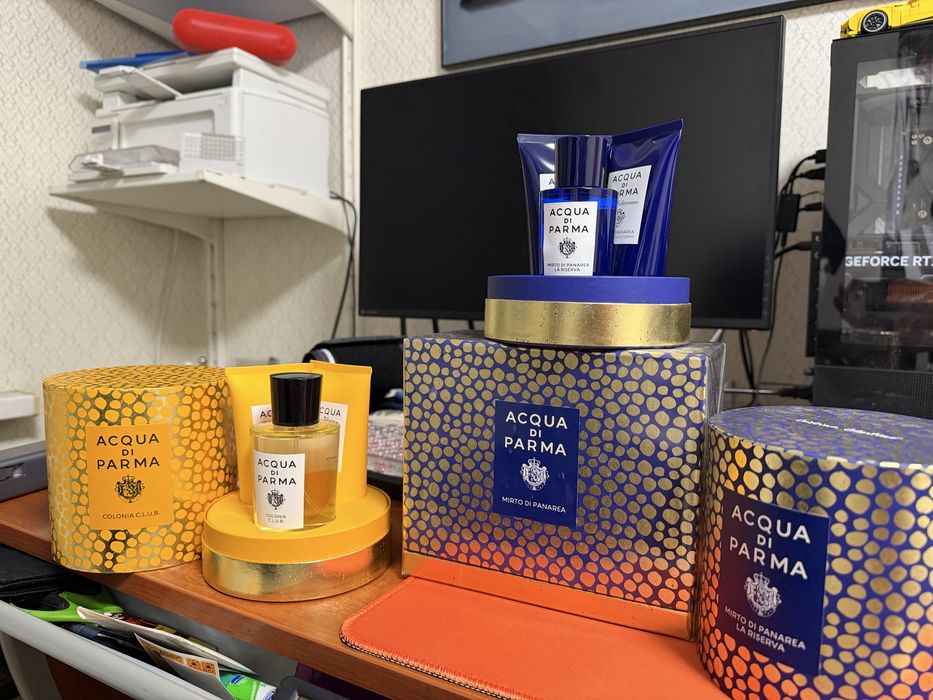 ACQUA DI PARMA подарочные наборы парфюм духи крем гель шампунь