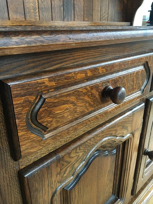 Дъбов бюфет - масив дъб