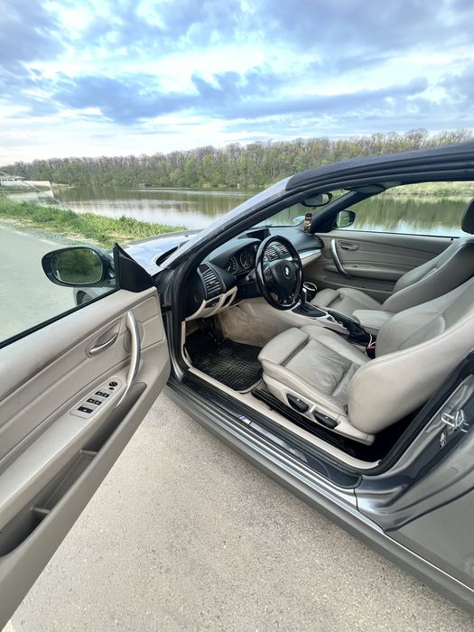 BMW E88  M Cabrio 120 d, automata, piele bej, stare impecabila, 17"
