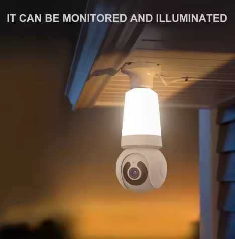 Verto Q26-H V380 Full HD лампа камера 3MP wifi cctv камера Snow Man